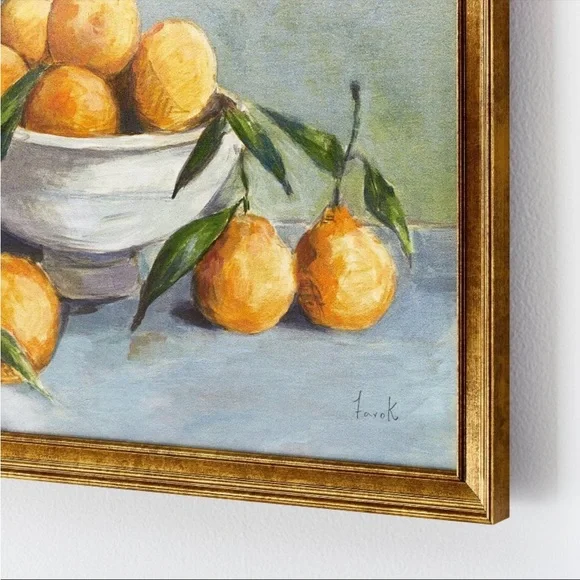 Studio McGee Threshold 18” × 14” Citrus Harvest Framed Wall Canvas - Picture 2 of 6